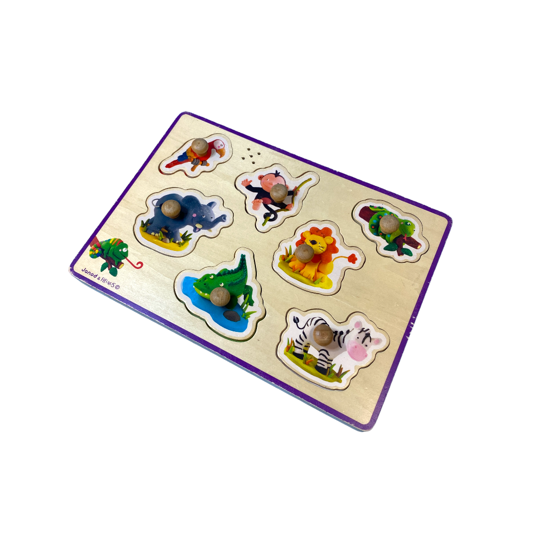 Puzzle musical - Savane Très bon état -  reconditionné disponible sur Label Emmaüs